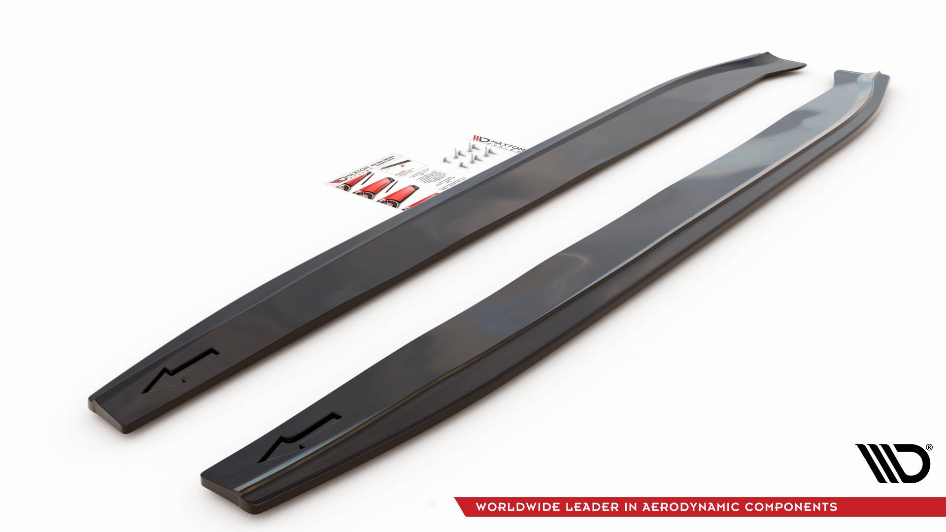 Side Skirts Diffusers V.1 Mercedes-Benz GLC Coupe AMG-Line C253 Facelift