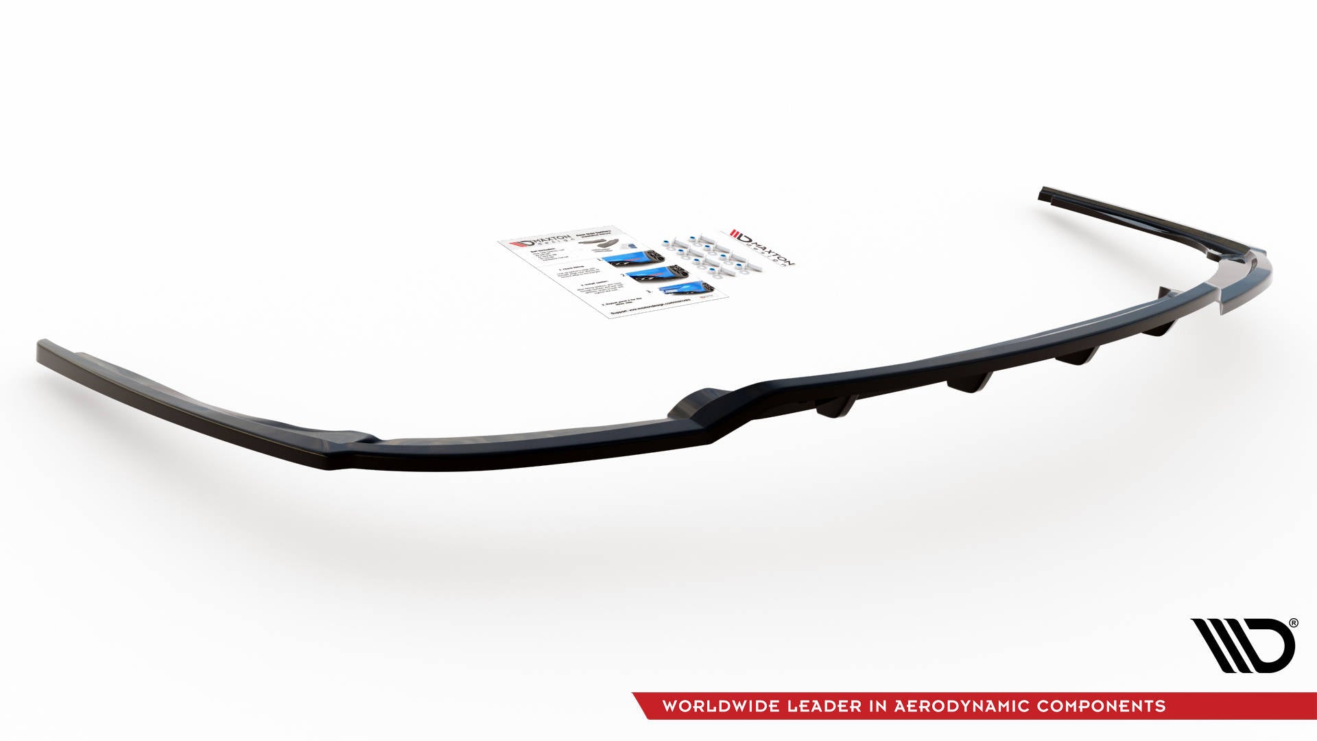 Central Rear Splitter (with vertical bars) BMW 7 M-Pack F01