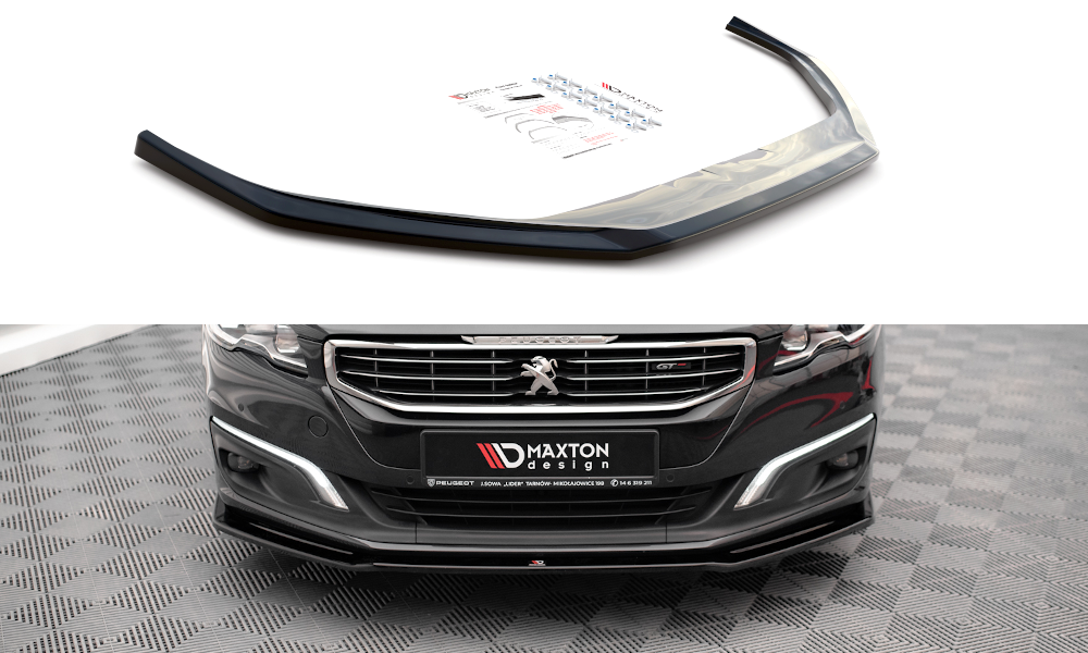 Front Splitter V.2 Peugeot 508 GT Mk1 Facelift