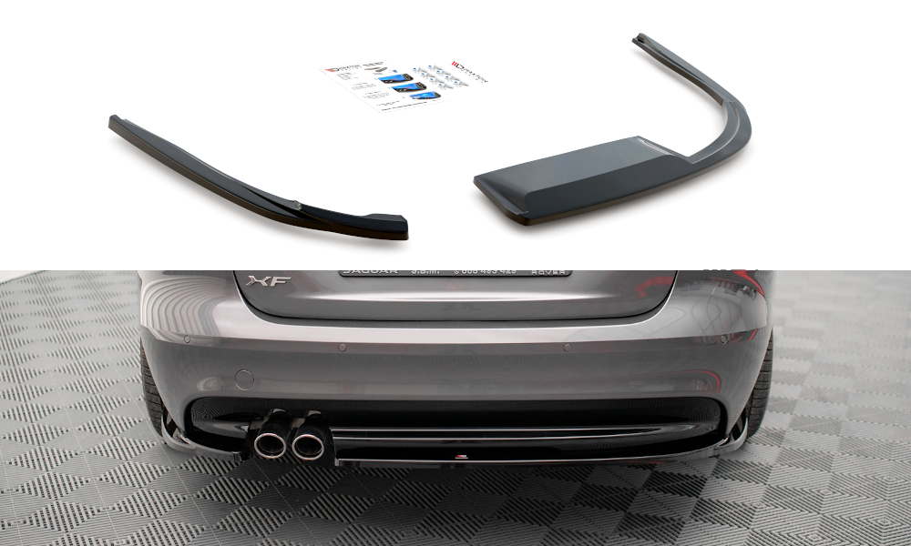 Rear Side Splitters Jaguar XF R-Sport Mk2