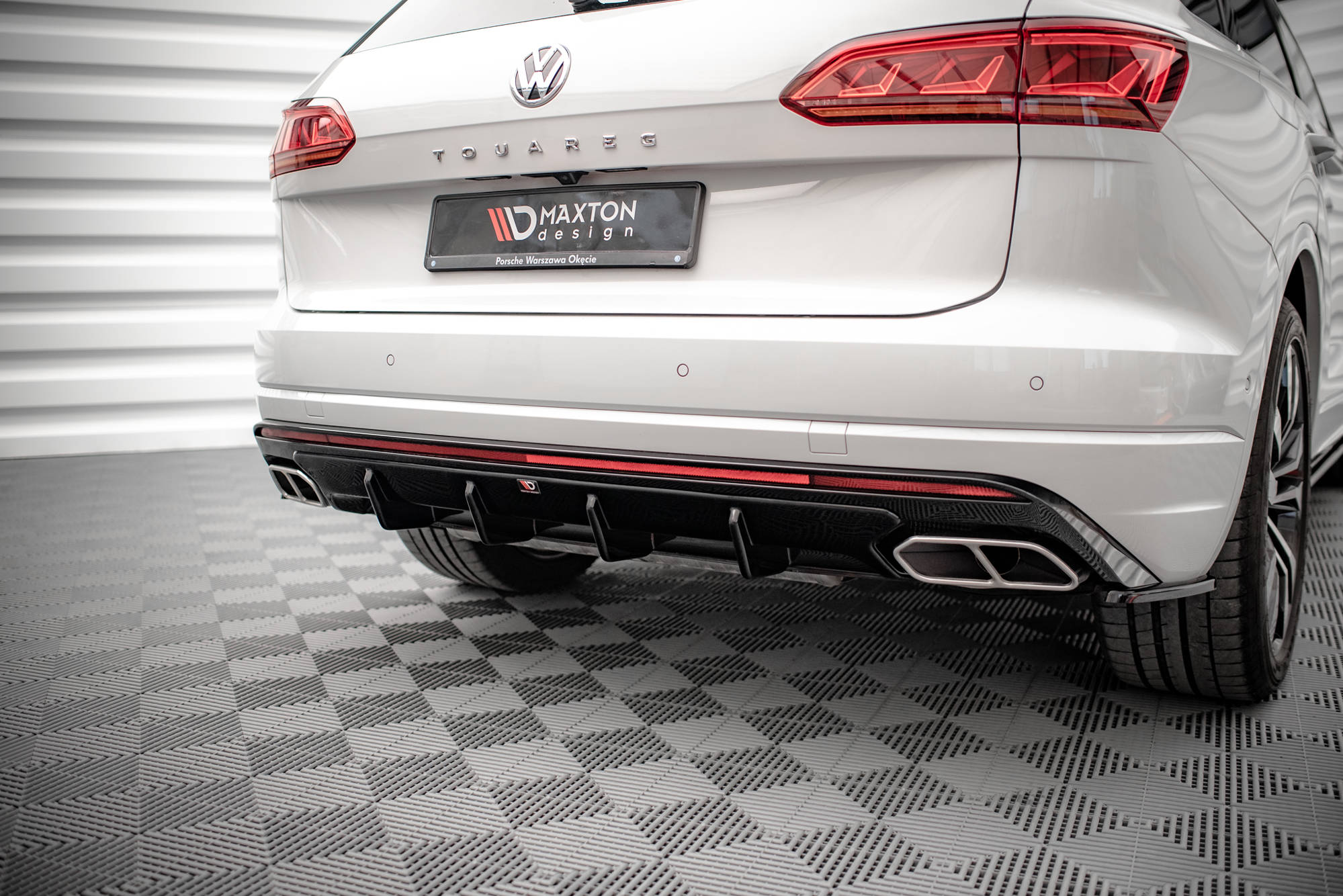 Rear Valance Volkswagen Touareg R-line Mk3