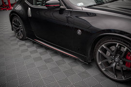 Side Skirts Diffusers V.1 Nissan 370Z Nismo Facelift - 0