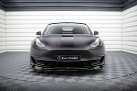 Front Splitter V.3 Tesla Model 3 - 0
