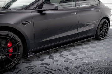 Side Skirts Diffusers V.2 Tesla Model 3 - 0