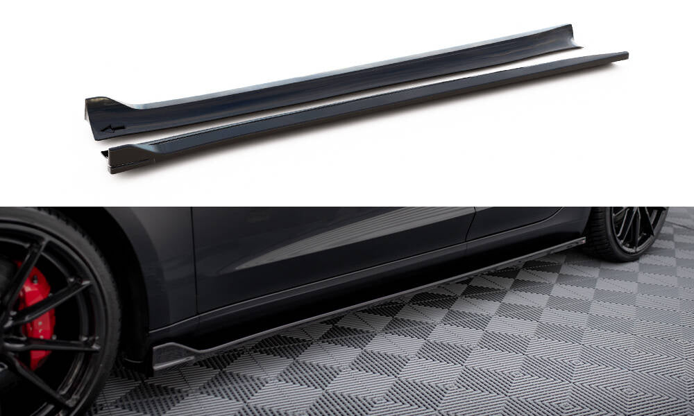 Side Skirts Diffusers V.2 Tesla Model 3