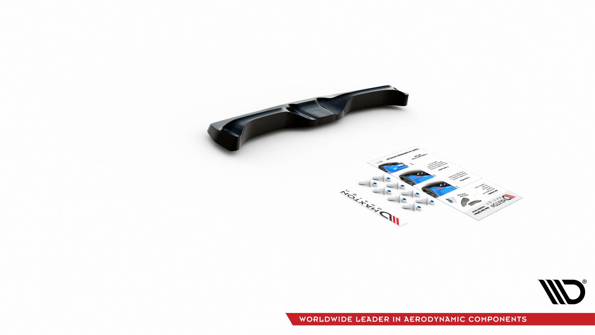 Central Rear Splitter V.2 for Nissan 370Z