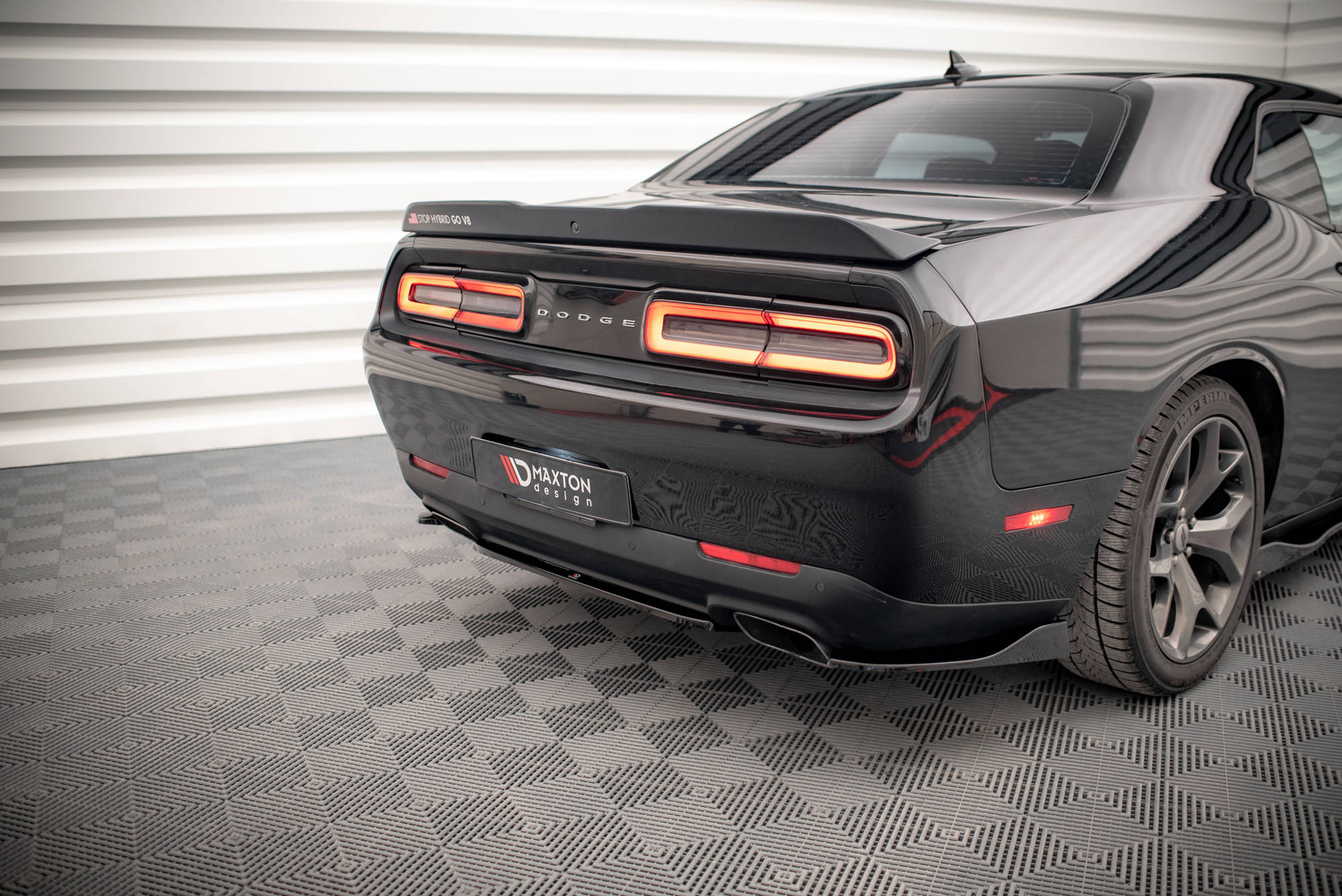 Rear Side Splitters Dodge Challenger RT Mk3 Facelift