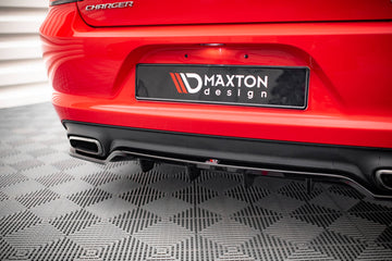 Rear Splitter (with vertical bars) Dodge Charger RT Mk7 Facelift - 0