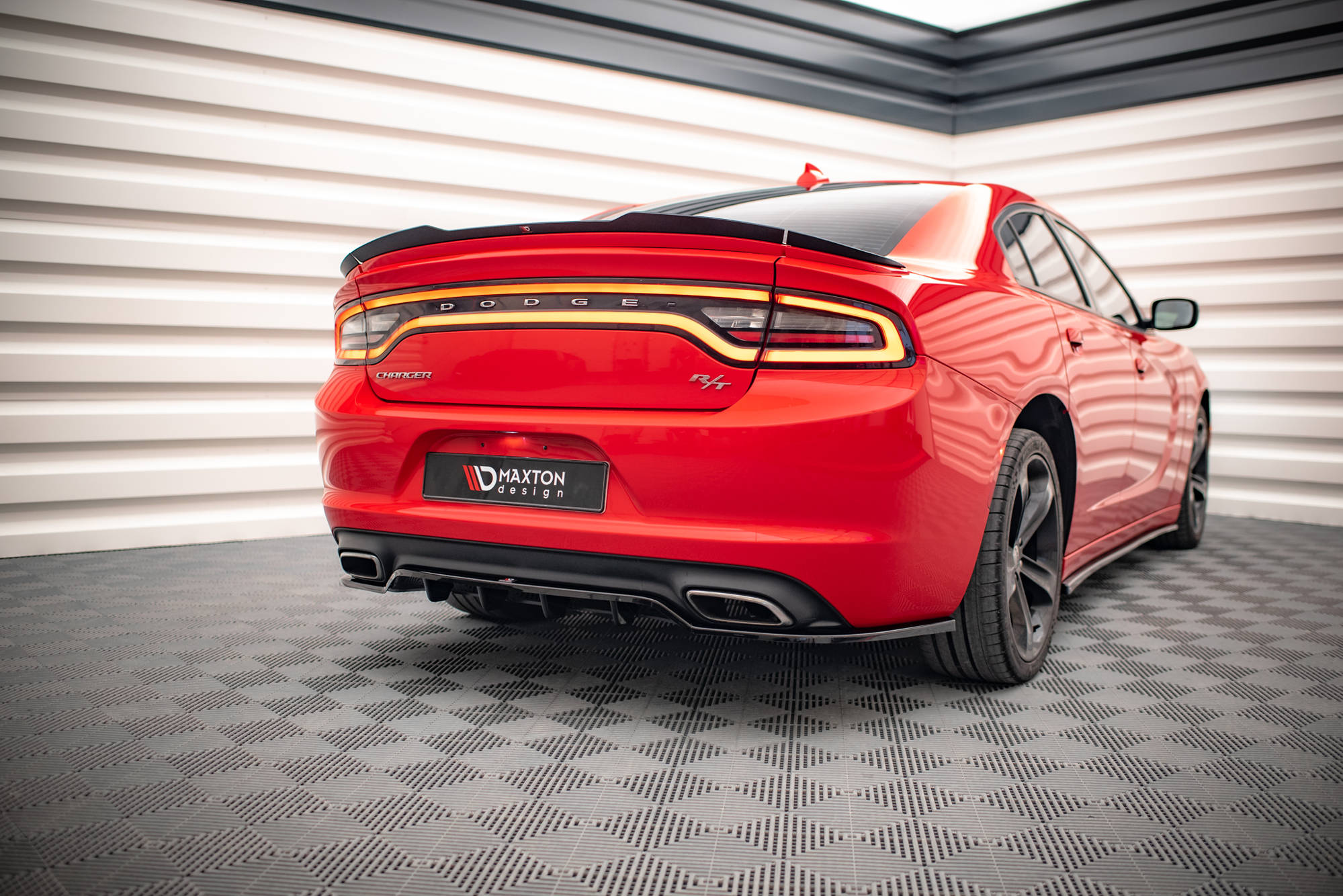 Set of Spoiler Caps Dodge Charger RT Mk7 Facelift