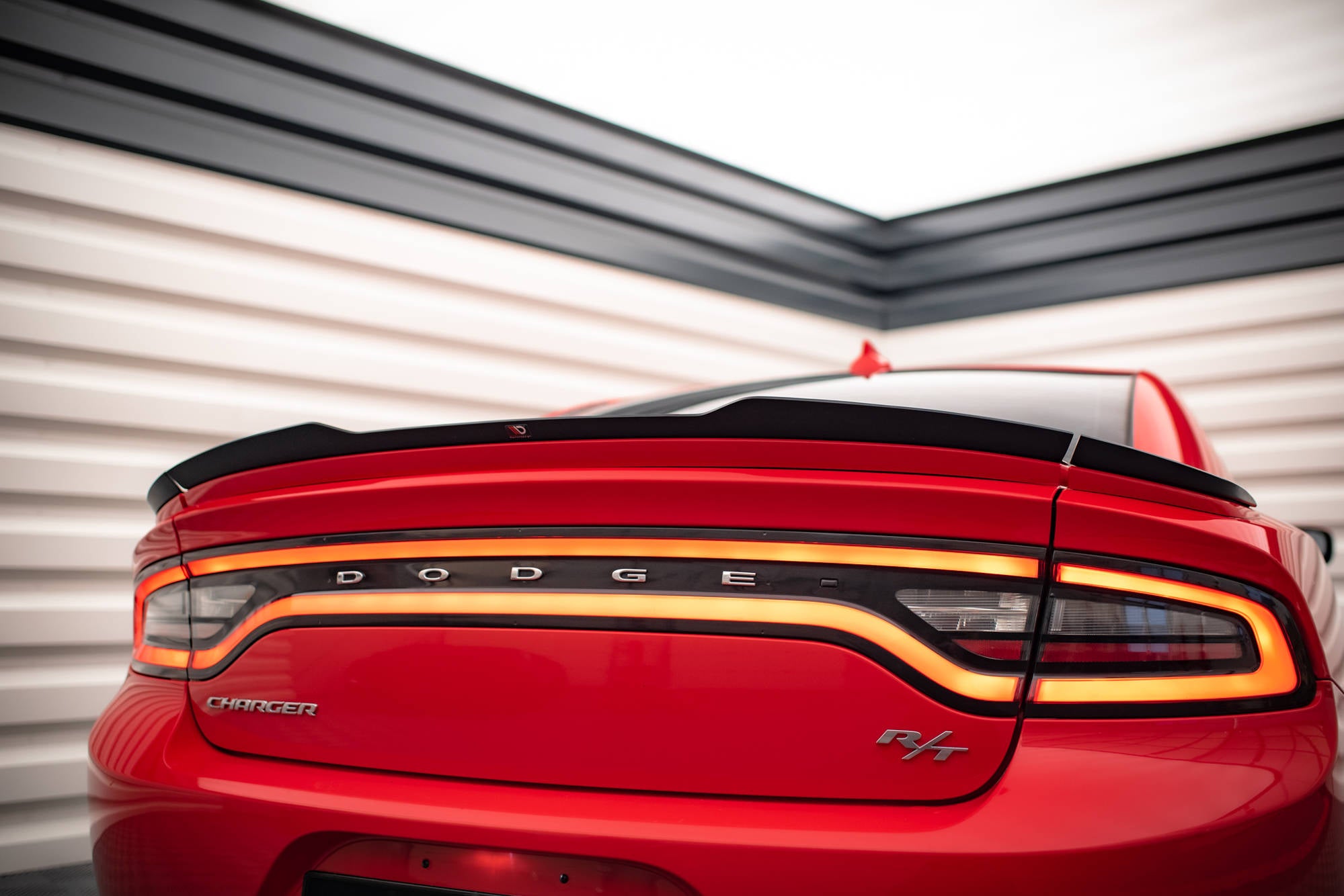 Set of Spoiler Caps Dodge Charger RT Mk7 Facelift