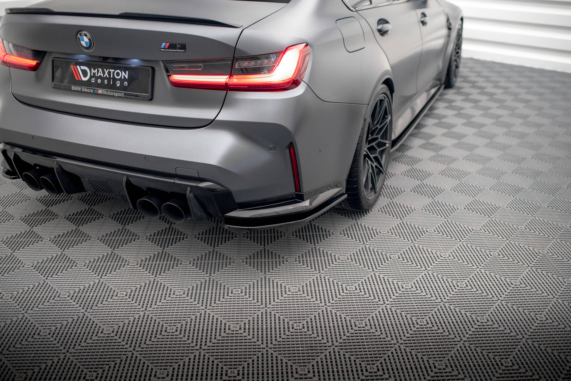 Rear Side Splitters V.1 BMW M3 G80