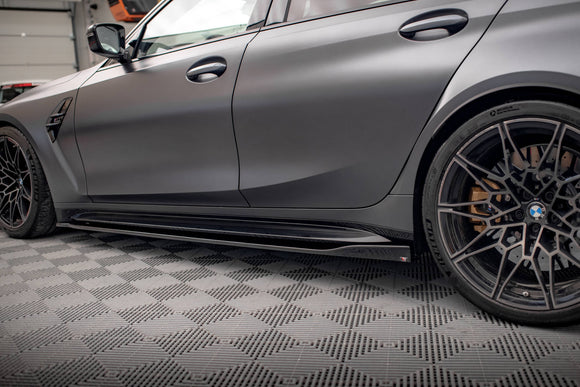 Side Skirts Diffusers V.2 BMW M3 Sedan / Touring G80 / G81