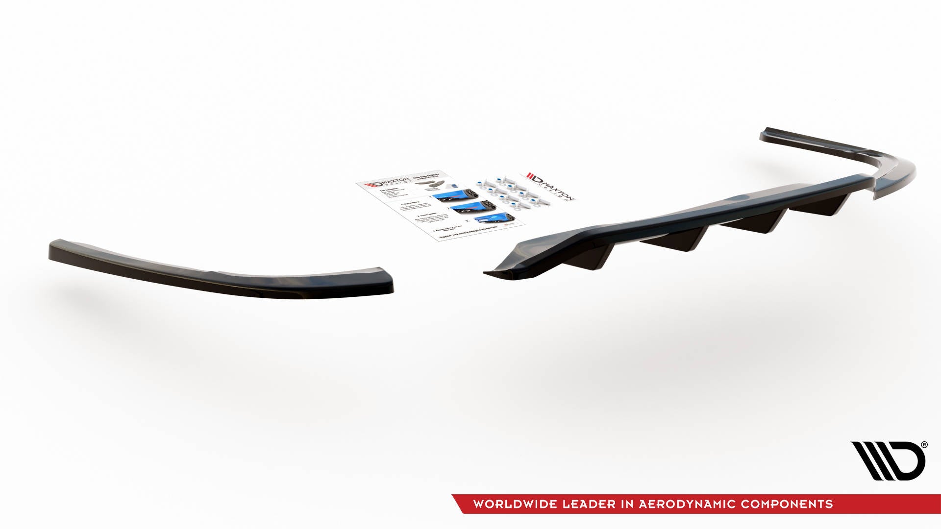 Central Rear Splitter (with vertical bars) Opel Insignia Mk2