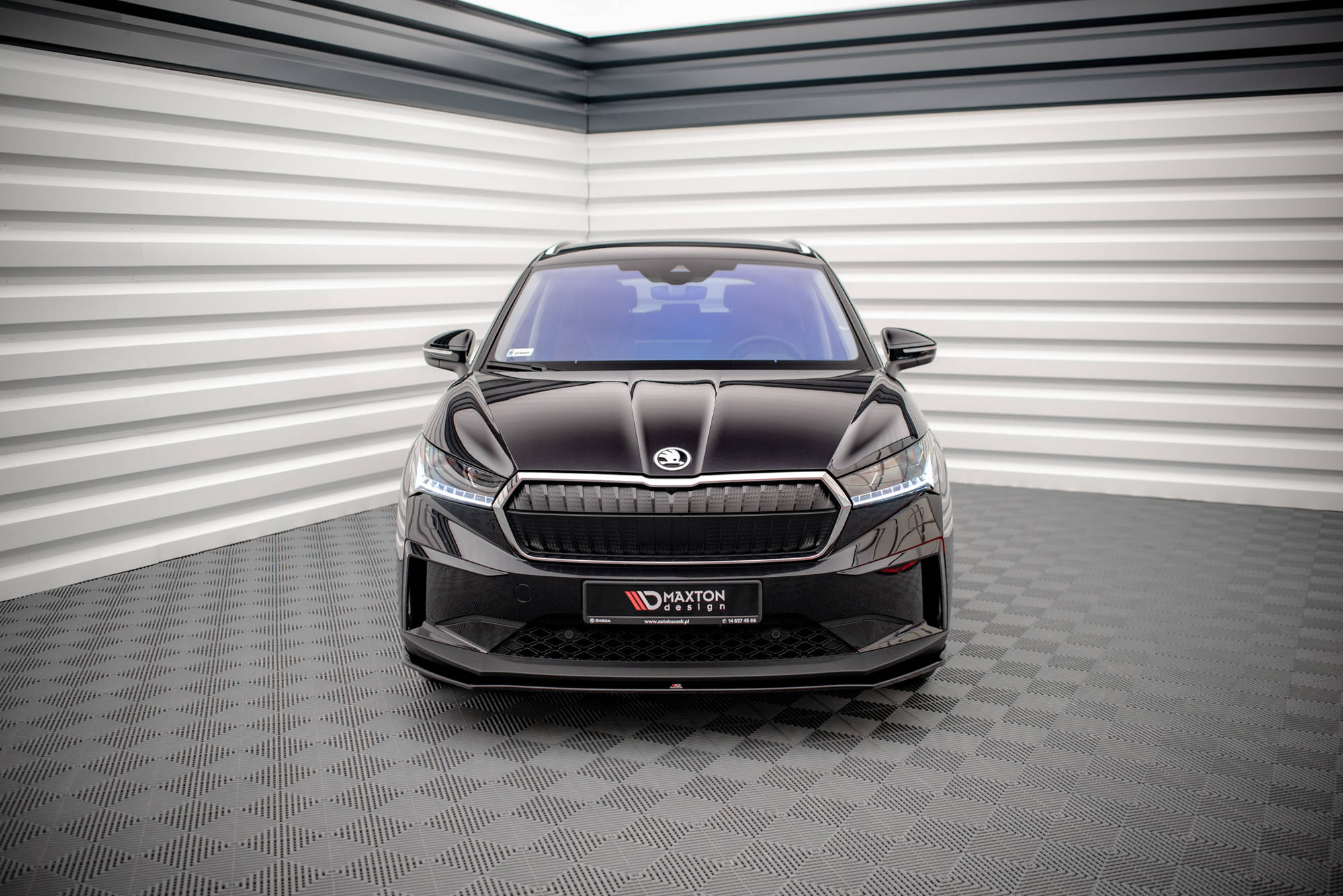 Front Splitter V.1 Skoda Enyaq iV