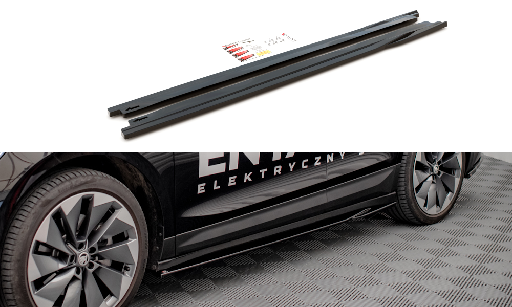 Side Skirts Diffusers Skoda Enyaq iV