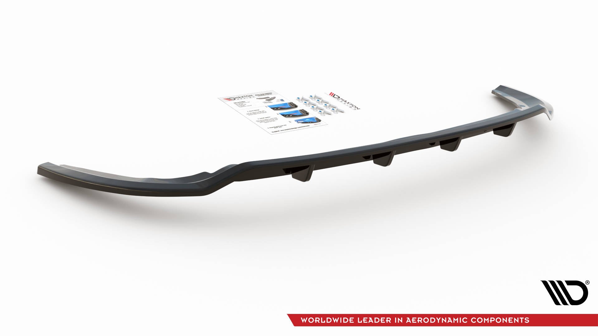 Central Rear Splitter (with vertical bars) Ford C-Max Mk2