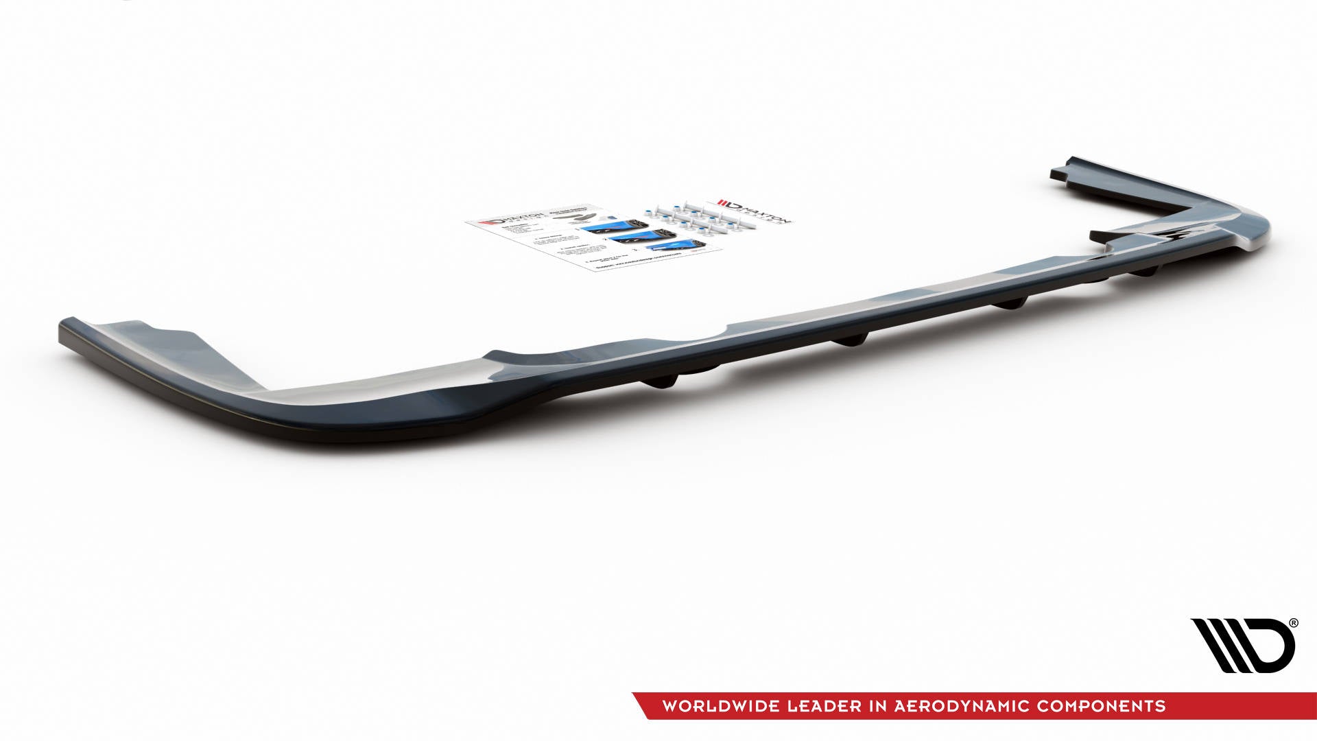 Central Rear Splitter (with vertical bars) Peugeot Partner Long Mk3