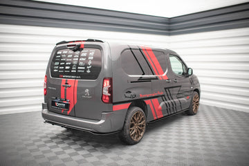 Rear Splitter (with vertical bars) Peugeot Partner Long Mk3 - 0