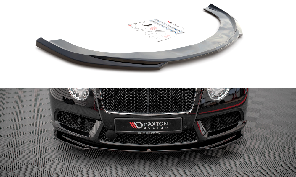 Front Splitter V.2 Bentley Continental GT V8 S Mk2