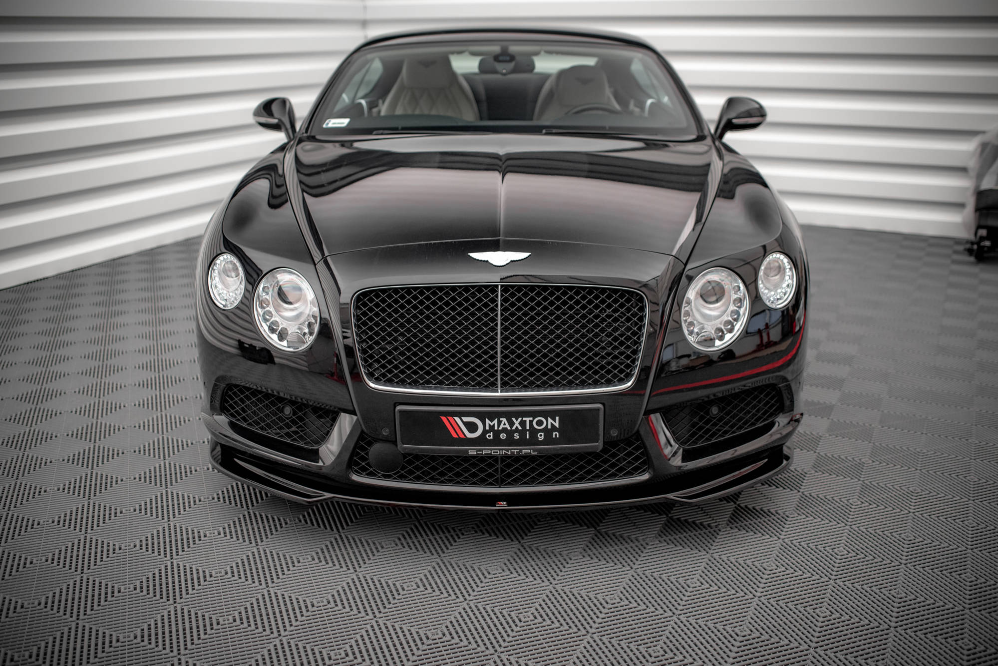 Front Splitter V.2 Bentley Continental GT V8 S Mk2