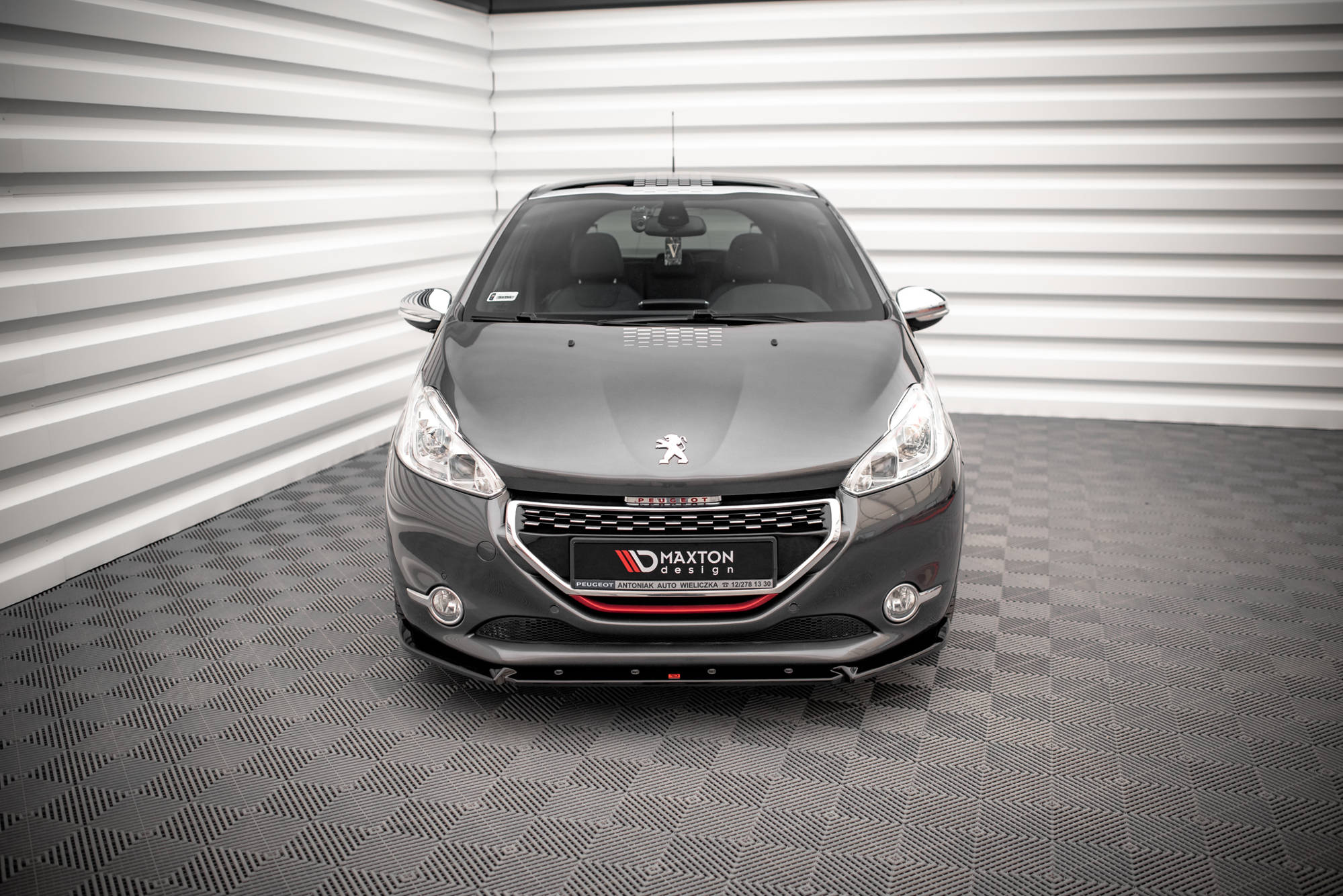 Front Splitter V.2 Peugeot 208 GTi Mk1