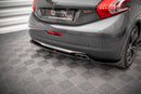 Rear Side Splitters Peugeot 208 GTi Mk1-2