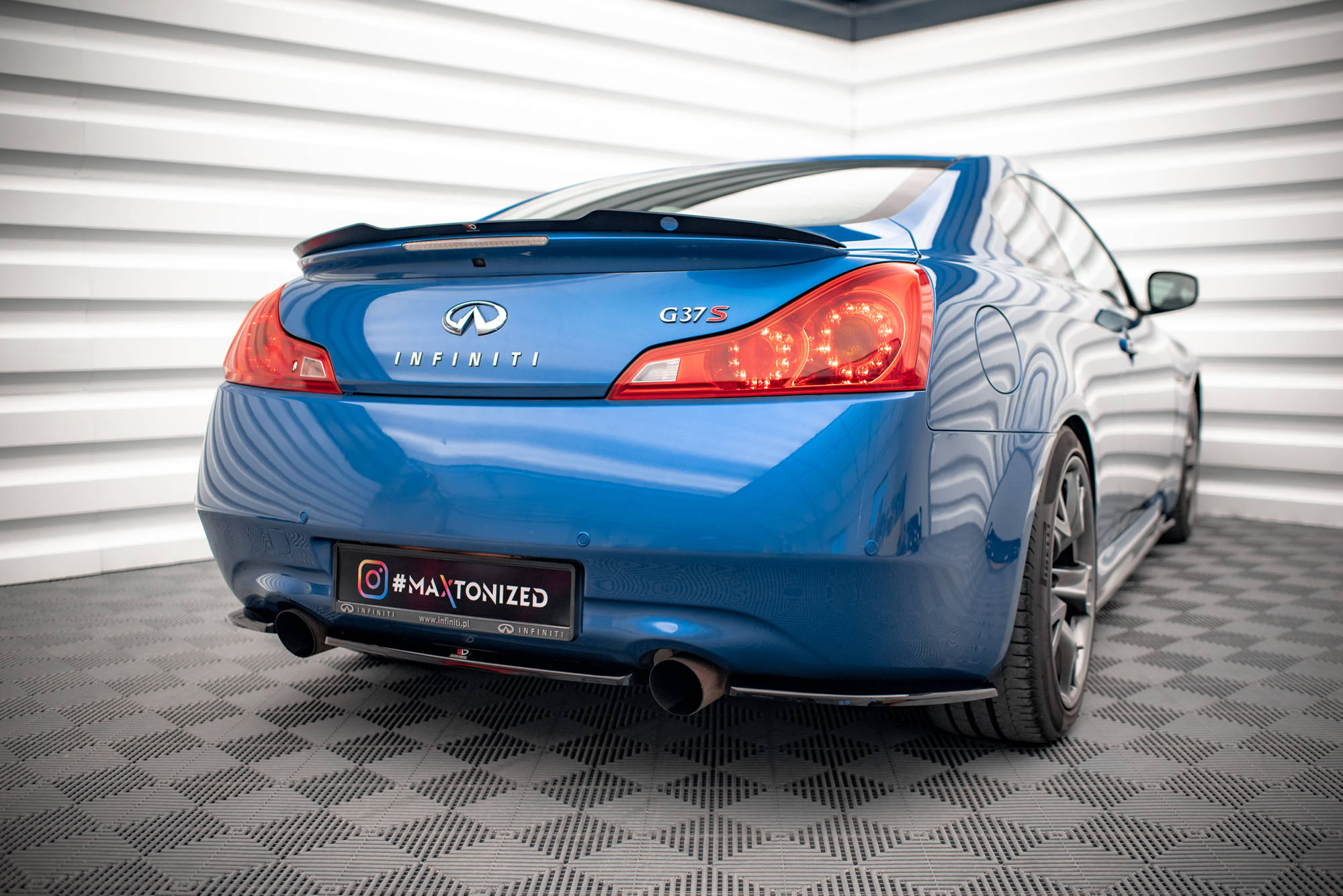 Rear Splitter for Infiniti G37 Coupe