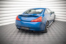 Rear Side Splitters Infiniti G37 Coupe-4