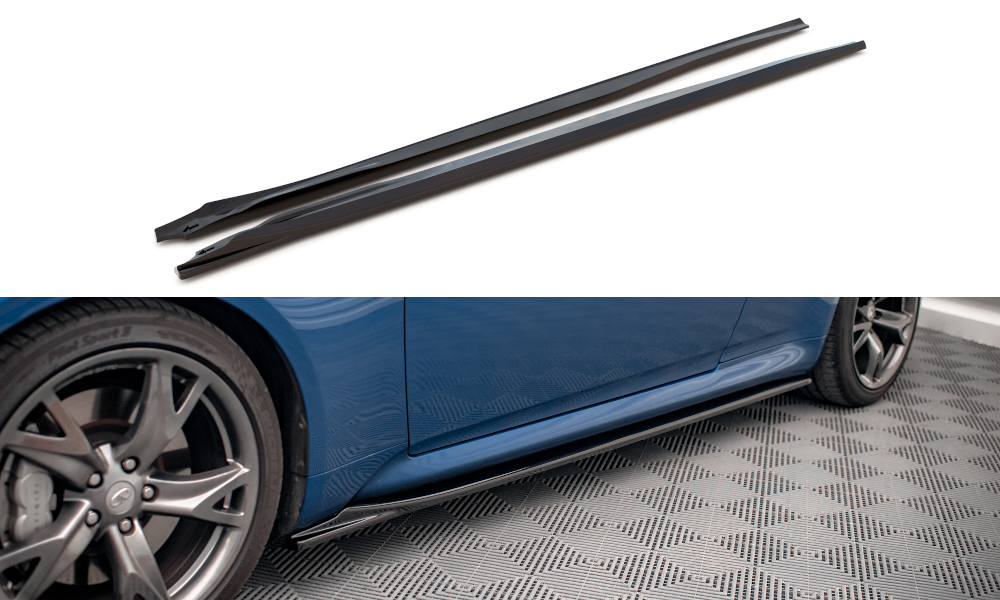 Side Skirts Diffusers Infiniti G37 Coupe