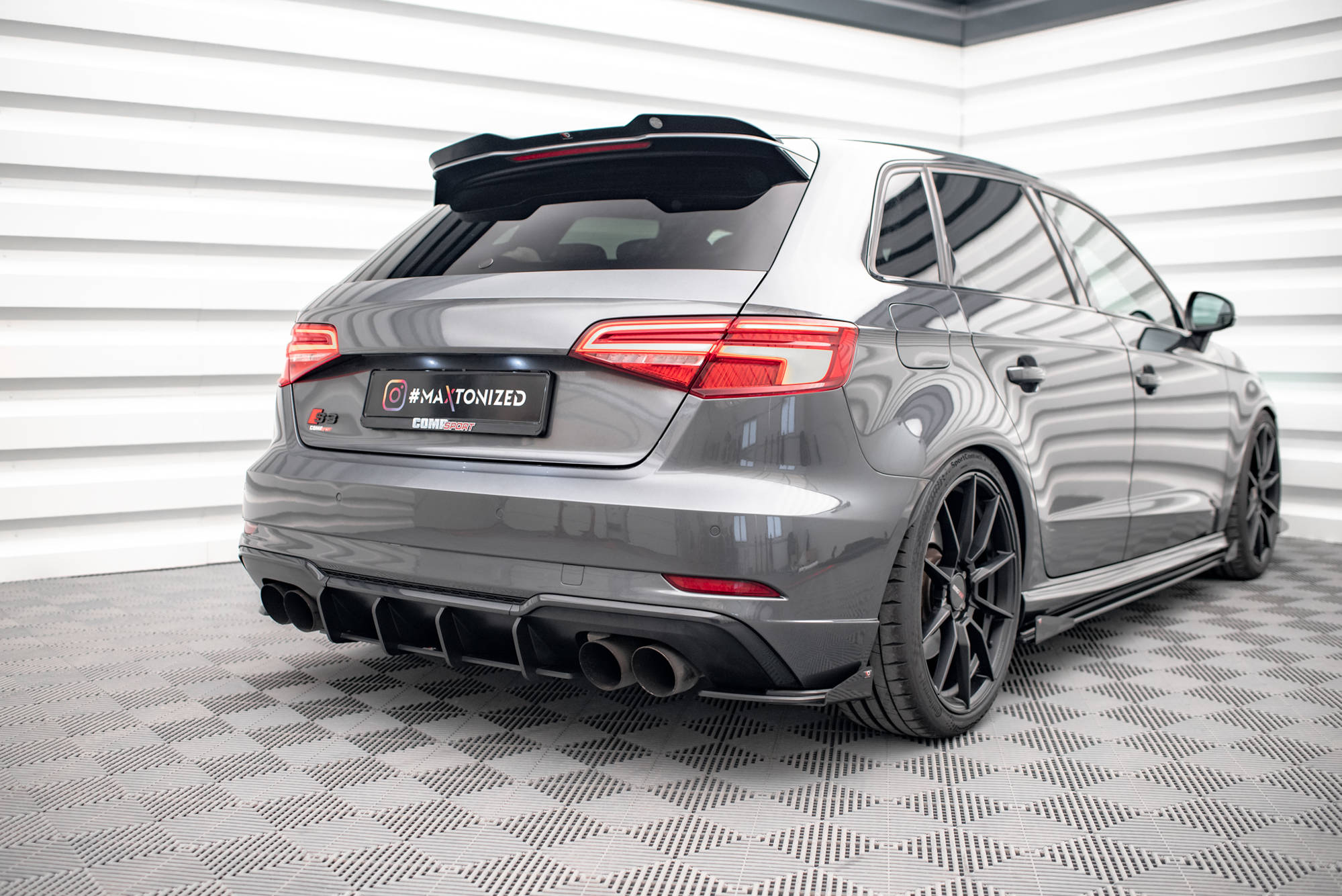 Spoiler Cap Audi S3 / A3 S-Line Sportback 8V