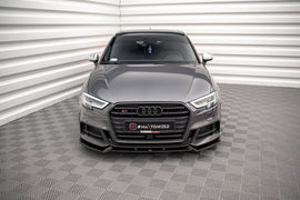 Front Splitter V.1 Audi S3 / A3 S-Line Sportback 8V Facelift - 0