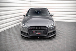 Front Splitter V.2 Audi S3 / A3 S-Line Sportback 8V Facelift - 0