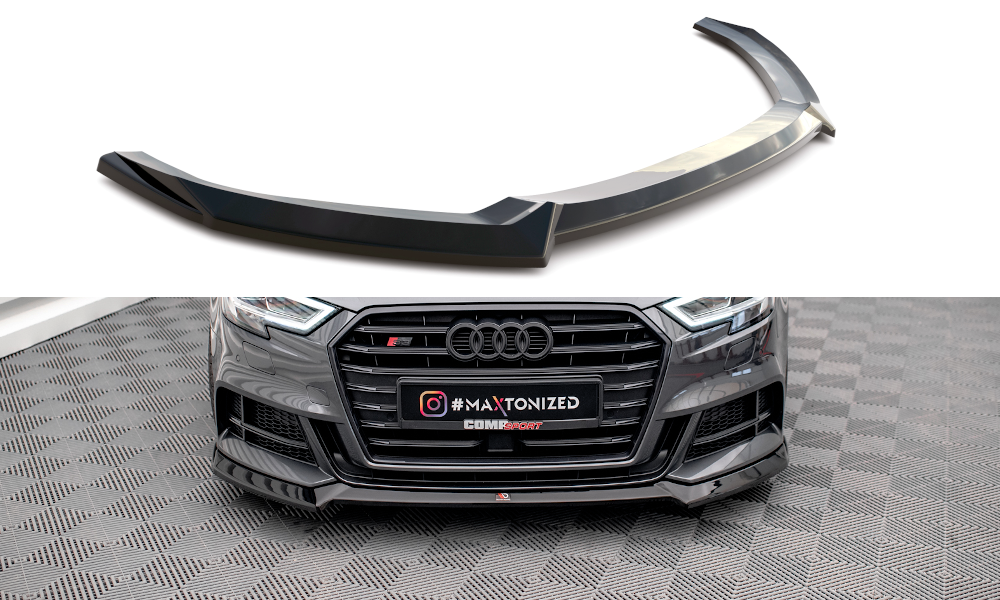 Front Splitter V.3 Audi S3 / A3 S-Line Sportback 8V Facelift