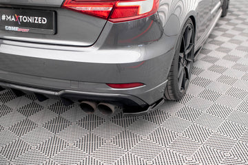 Rear Side Splitters V.1 Audi S3 Sportback 8V Facelift - 0