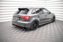 Rear Side Splitters V.1 Audi S3 Sportback 8V Facelift-4
