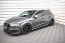 Side Skirts Diffusers Audi S3 / A3 S-Line Sportback 8V Facelift-2