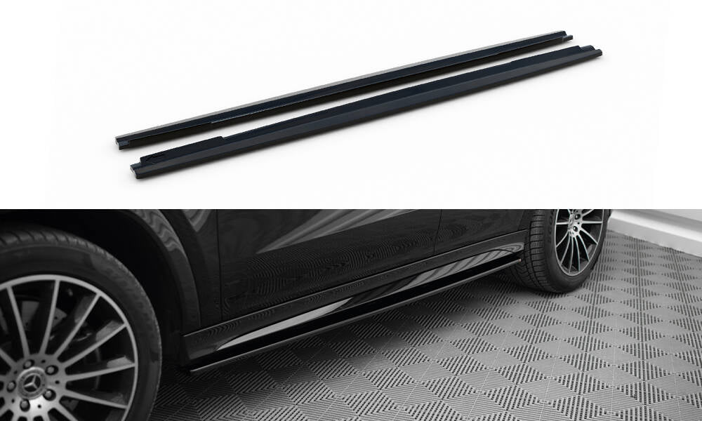 Side Skirts Diffusers Mercedes-AMG / AMG-Line GLE Coupe  C167 / C167 Facelift