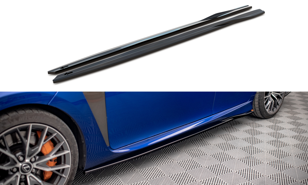 Side Skirts Diffusers Lexus GS F Mk4 Facelift