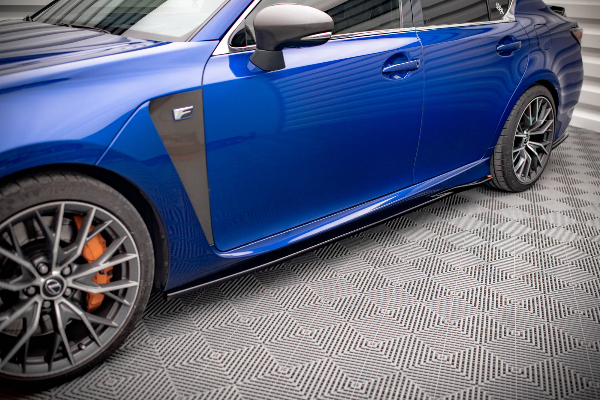 Side Skirts Diffusers Lexus GS F Mk4 Facelift