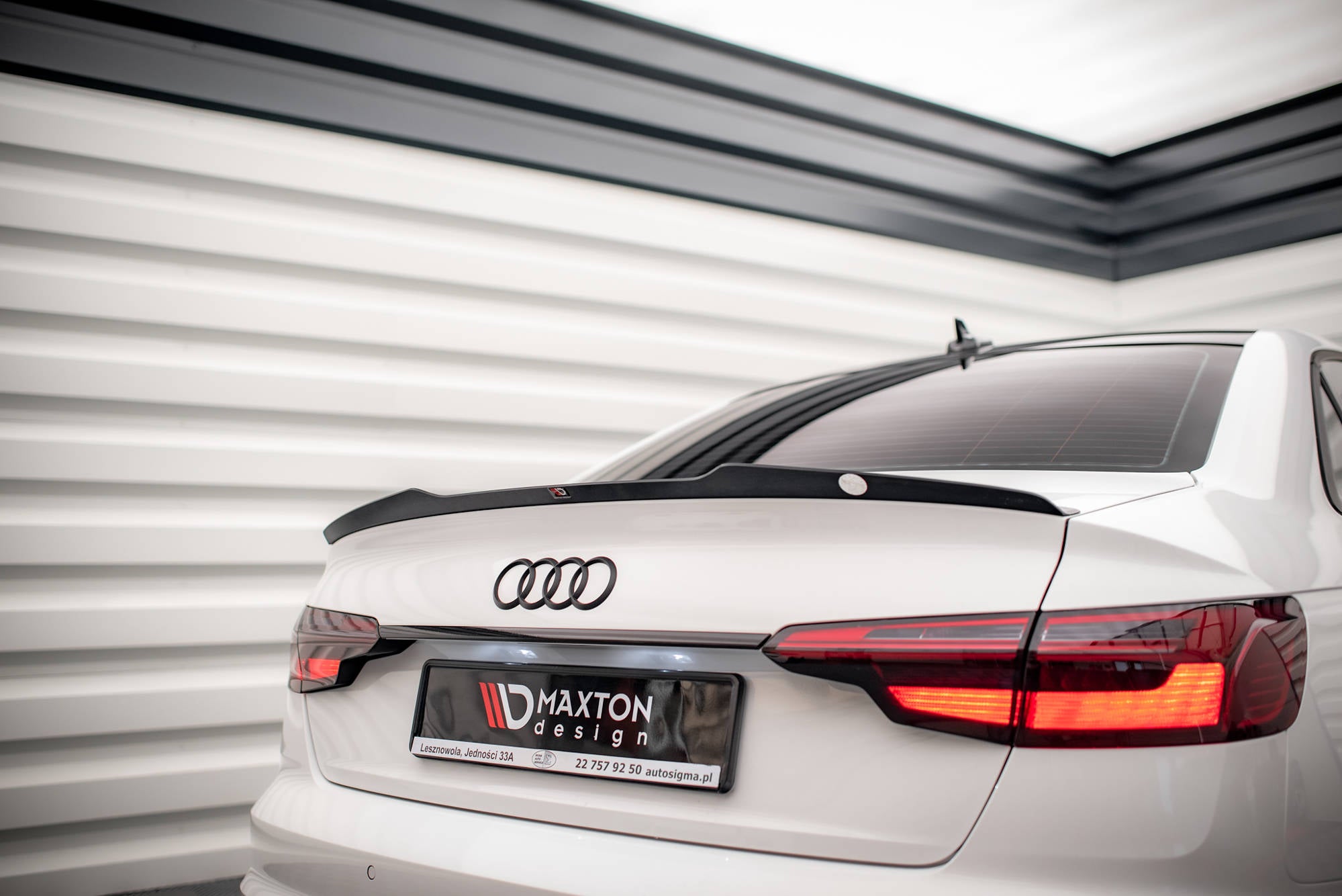 Spoiler Cap Audi A4 Sedan B9