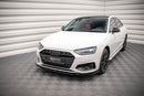 Front Splitter V.2 Audi A4 B9 Facelift-4