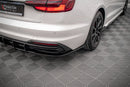 Rear Side Splitters Audi A4 B9 Facelift-2