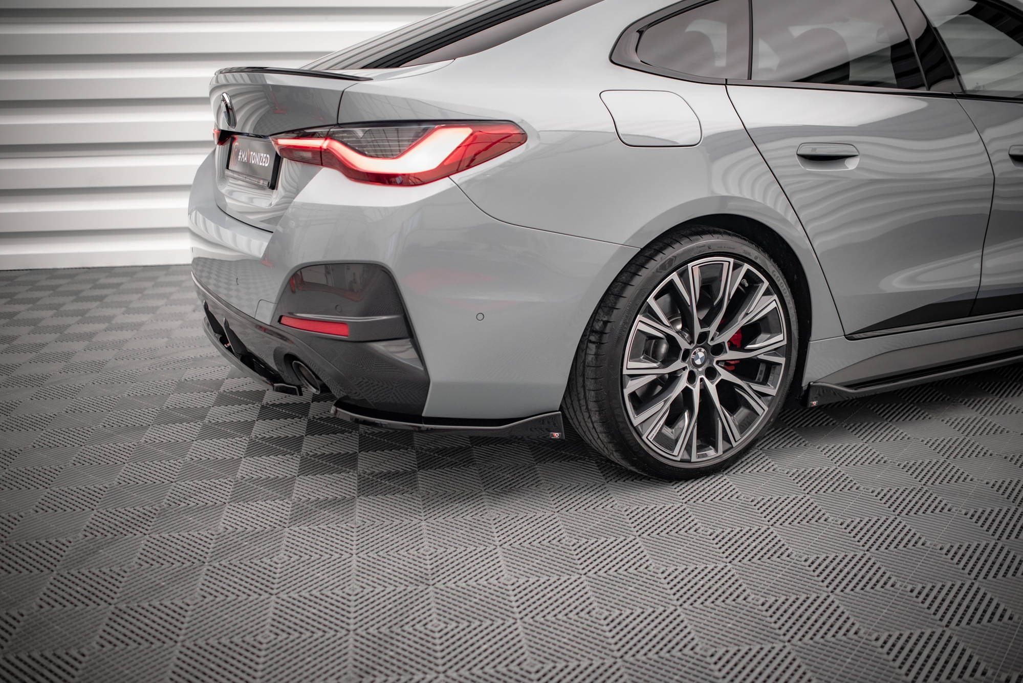 Rear Side Splitters V.2 BMW 4 Gran Coupe M-Pack G26