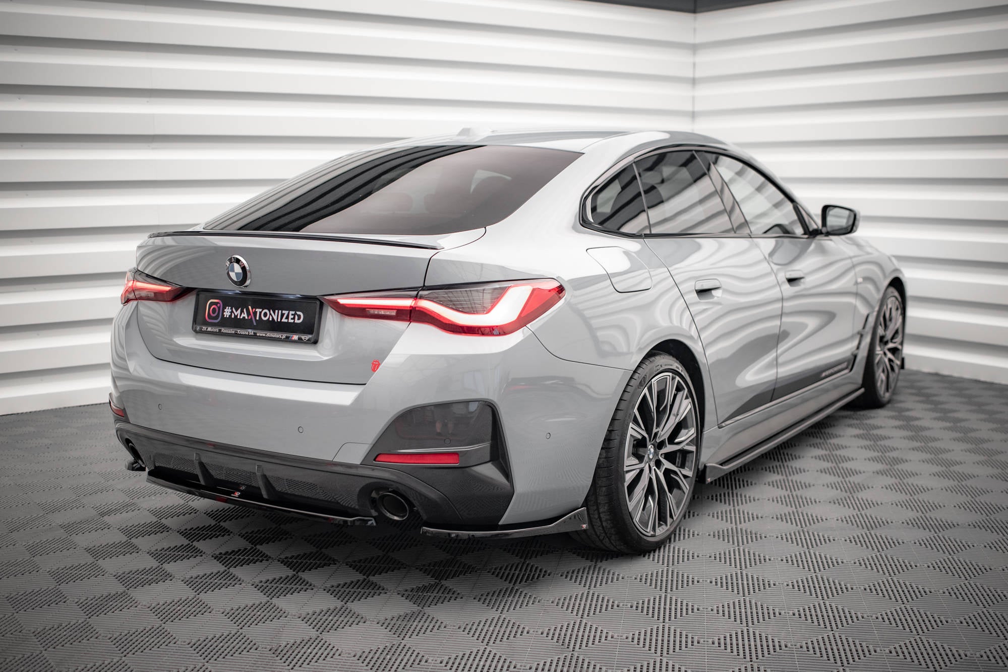 Rear Side Splitters V.2 BMW 4 Gran Coupe M-Pack G26