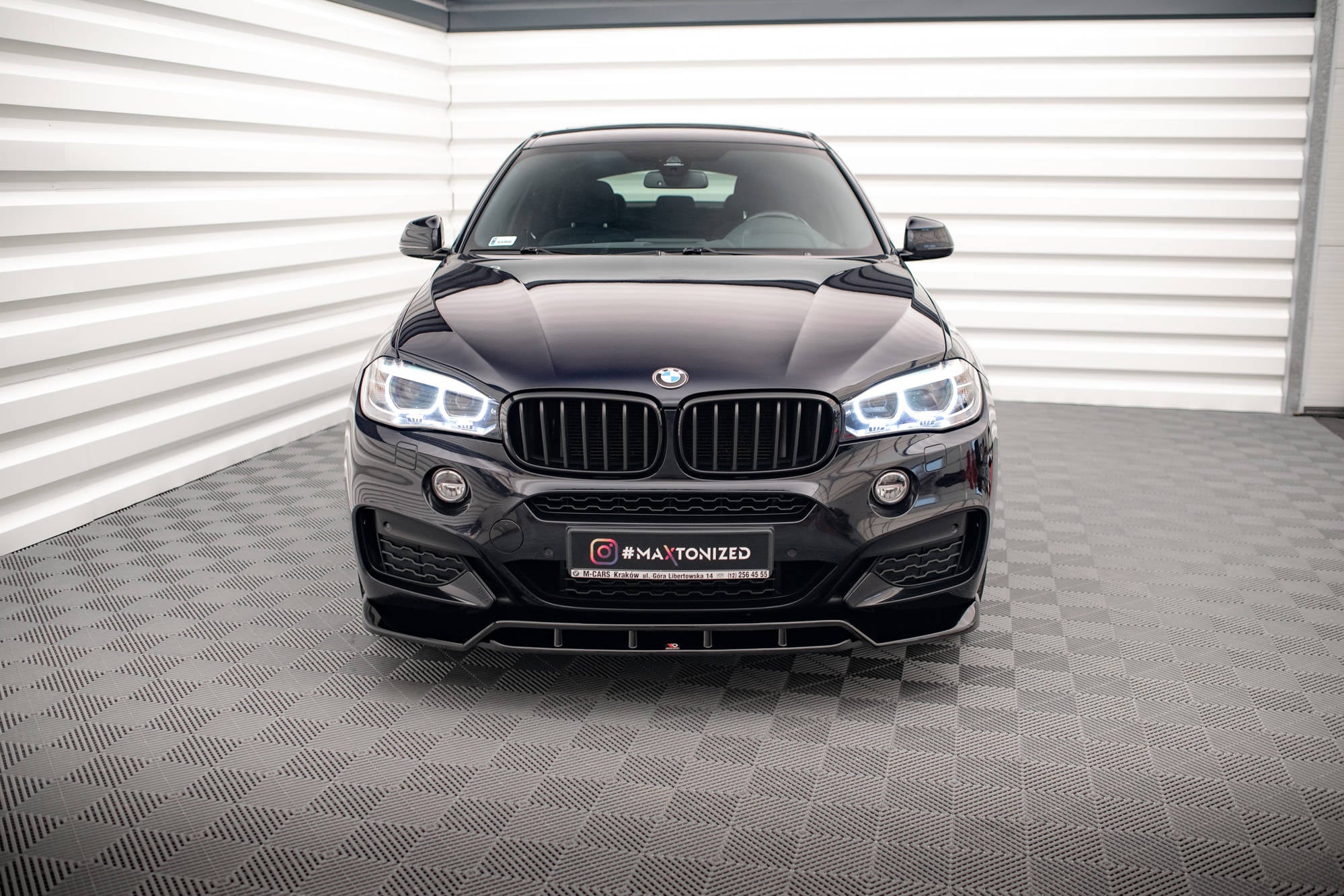 Front Splitter V.2 BMW X6 M-Pack F16