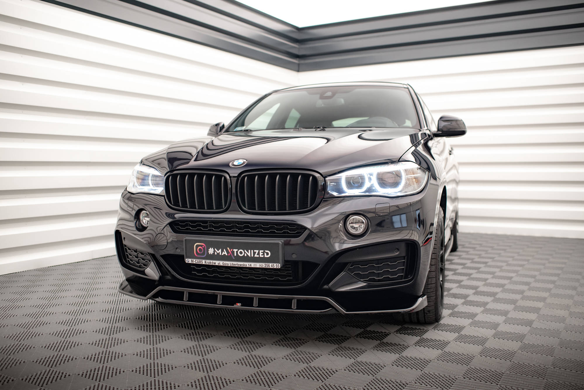 Front Splitter V.2 BMW X6 M-Pack F16