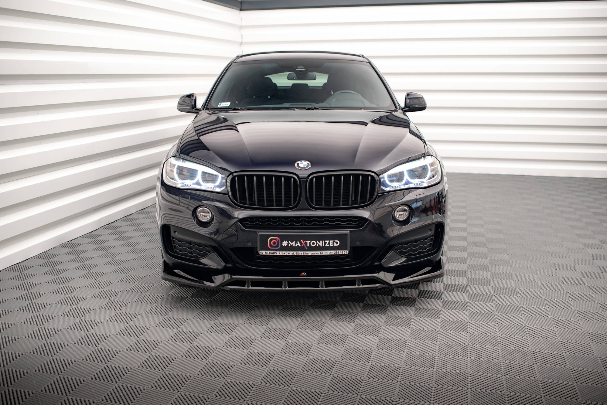 Front Splitter V.3 BMW X6 M-Pack F16