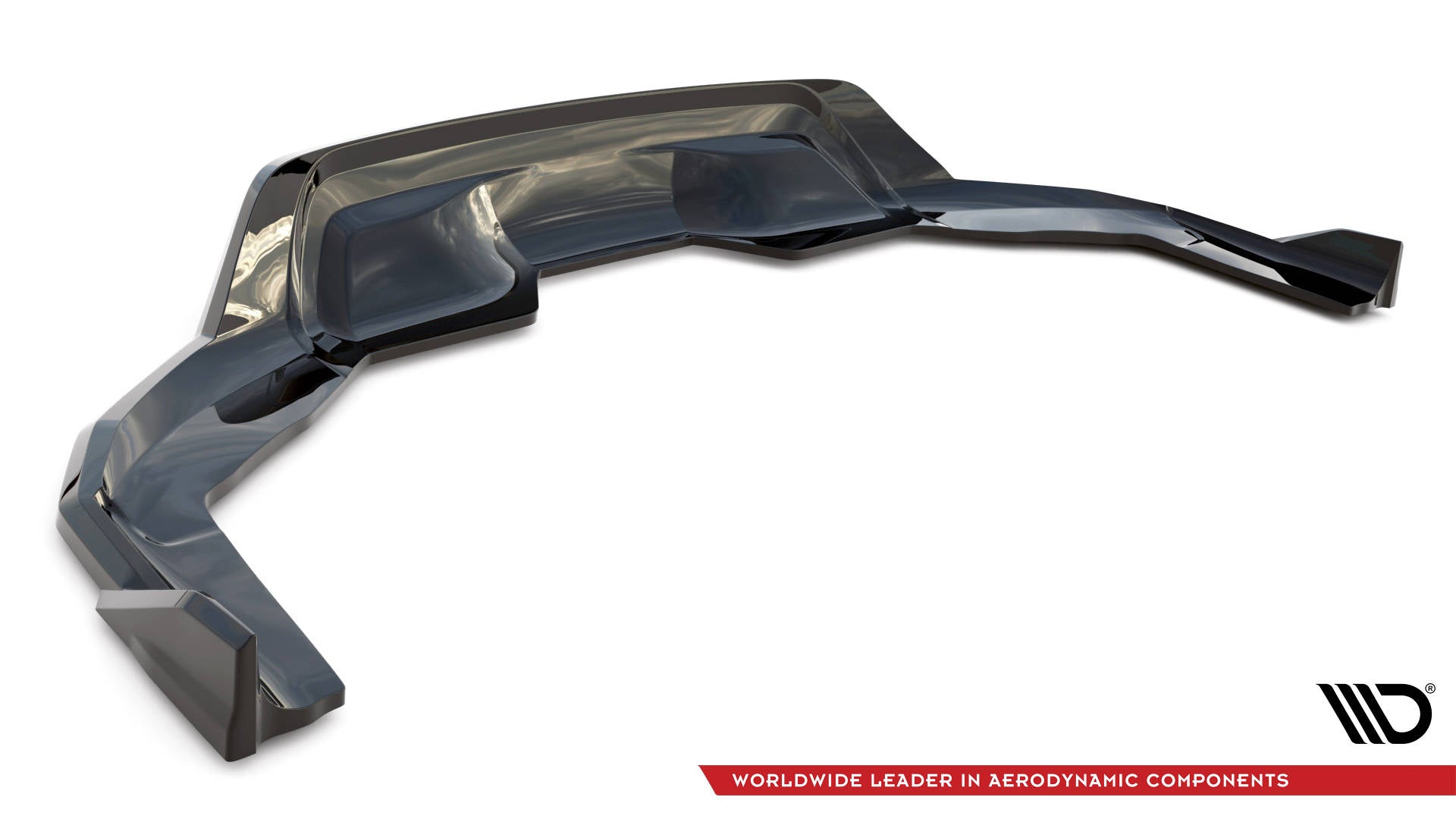 Central Rear Splitter (with vertical bars) BMW X6 M-Pack F16