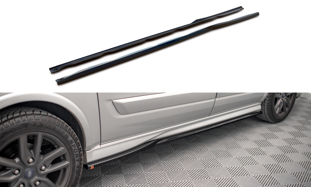 Side Skirts Diffusers Ford Transit Custom ST-Line Mk1 Facelift