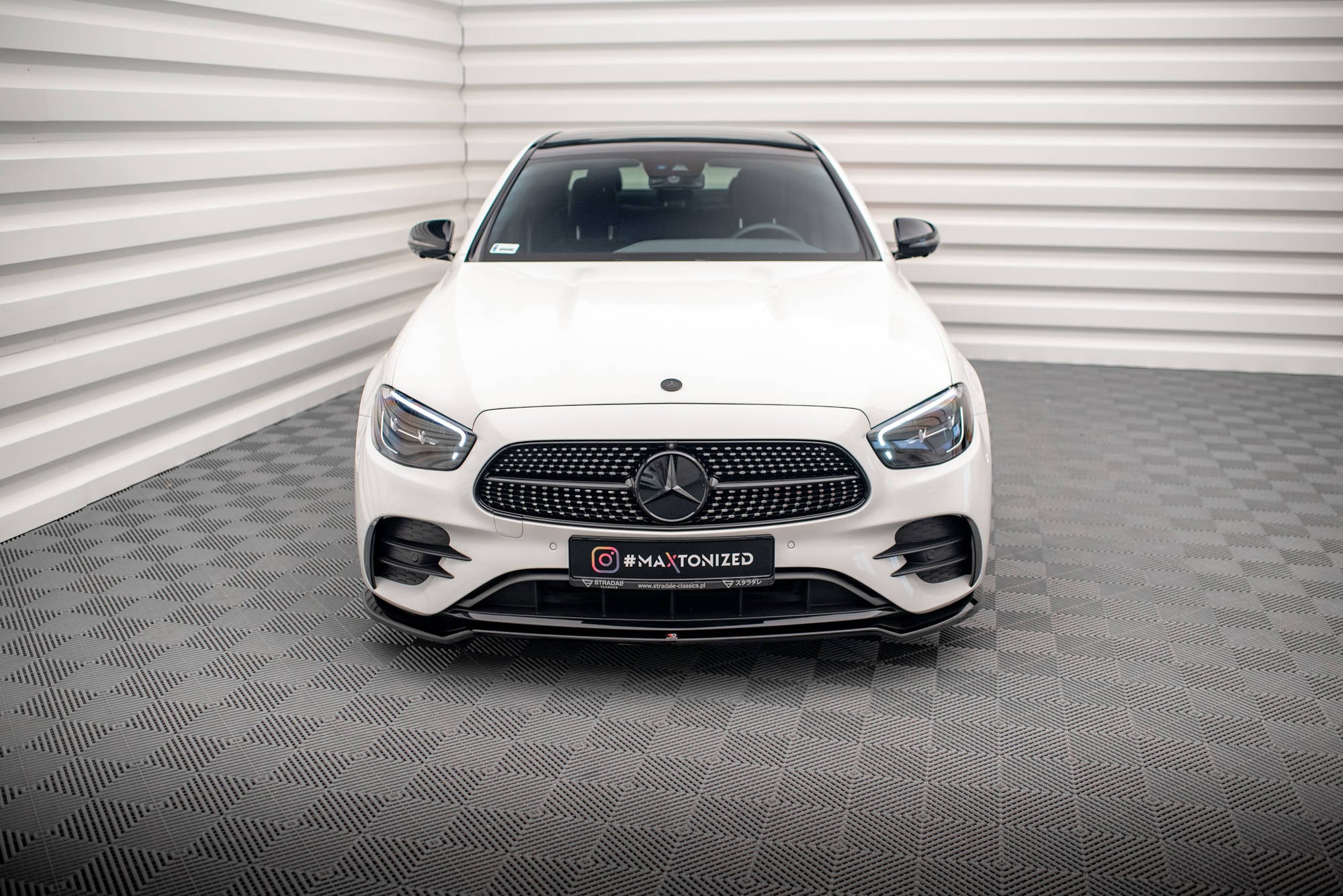 Front Splitter V.1 Mercedes-Benz E AMG-Line W213 Facelift